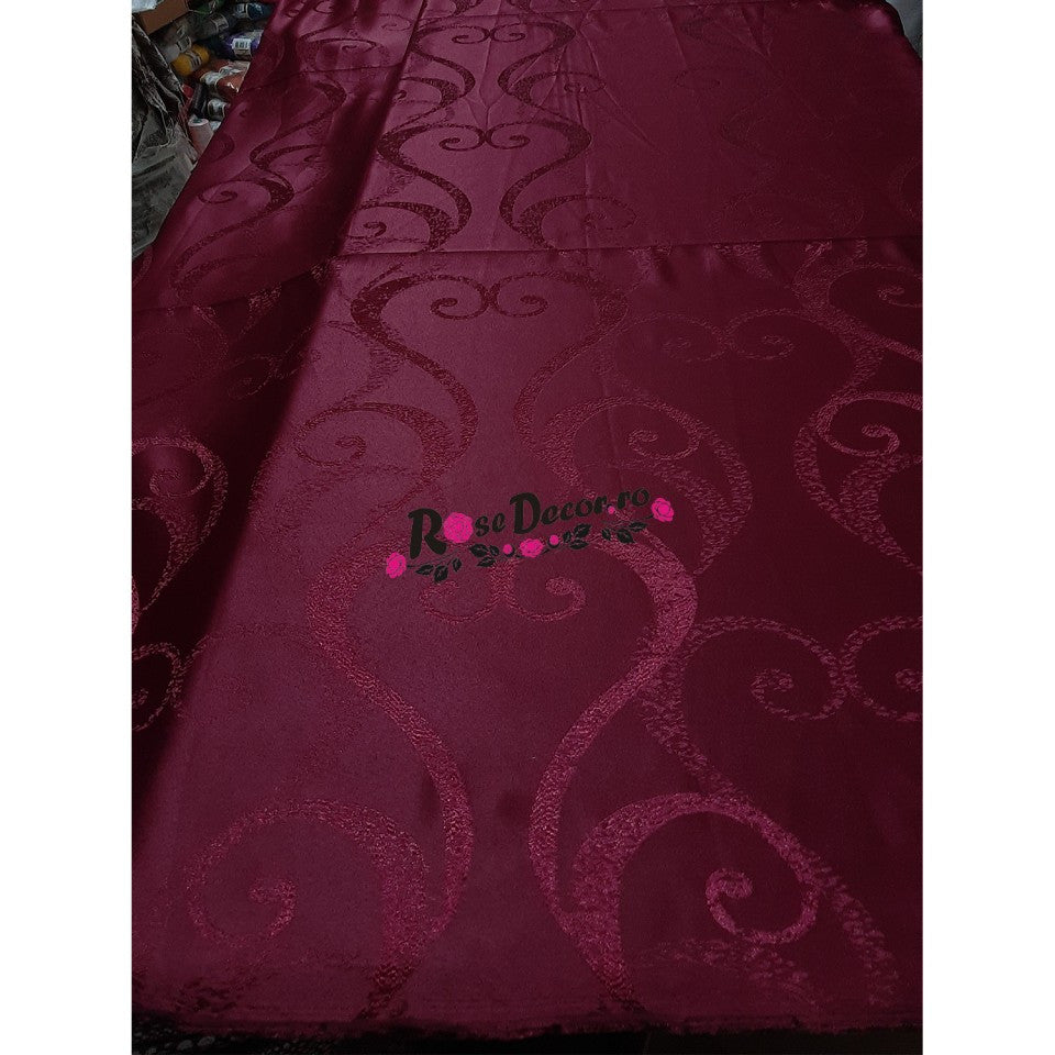 Draperie Jacquard Saten, Bordo