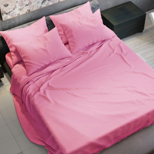 Lenjerie Pink Ranforce, Bumbac 100% Satinat